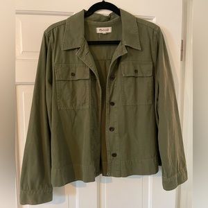 Madewell Northward Crop Army Jacket